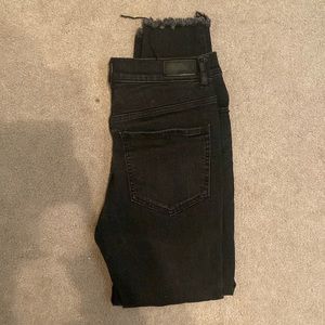 Express jeans black washed